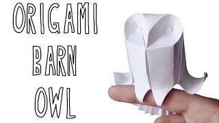 Origami Barn Owl (Riccardo Foschi)