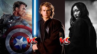 (MCU) Steve Rogers vs (Star Wars) Anakin Skywalker vs (The Boys) Kimiko Miyashiro