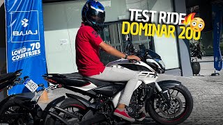 BAJAJ DOMINAR 200 TEST RIDE / SALVADOR BA