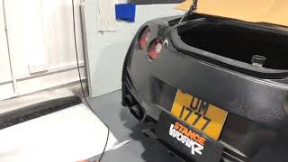 R35 fitted LBV3 Forged carbon Rear spoiler