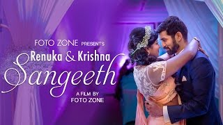 Renuka + Krishna Sangeeth Candid Video