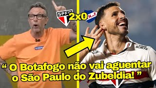 MIDIA CRAVA SÃO PAULO E BOTAFOGO NA LIBERTADORES E SE RENDE AO TRABALHO DE ZUBELDIA PERFEITO!