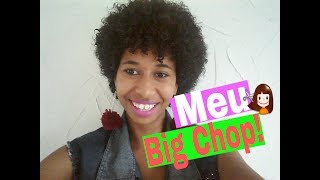 Meu Big Chop💇 | Fane Estrela