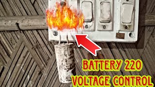 Fan Battery 220 Voltage Cenact Experiment 😱 | Suku K Experiment