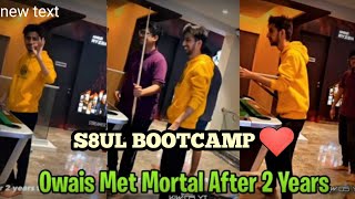 🇮🇳 Owais Visit S8UL bootcamp And Meet Mortal ❤️ After 2 Years Ago 😍 #s8ul #mortal #owaismetmortal