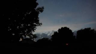 Timelapse clouds/sunset