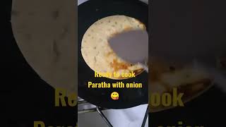 PARATHA WITH ONION #malaysianfood #food #shorts