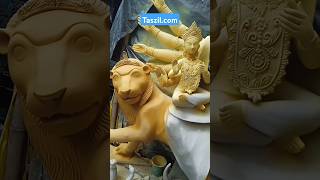 Durga Thakur making at Kumartuli Kolkata 🤟🎀🙏 #Durga #Puja #Kolkata #YtShorts #Viral #Trending