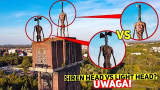 NIE UWIERZYSZ CO UCHWYCIŁ MÓJ DRON NA TYM NAWIEDZONYM POLU! SIREN HEAD VS LIGHT HEAD ZŁAPANI!!!