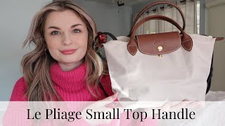 WIMB/Handbag Clean Out | Longchamp Le Pliage Small Top Handle Paper