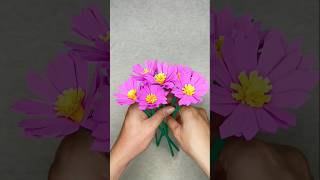 How to make a realistic beautiful Paper Flower #ytshort #papercraft #diy