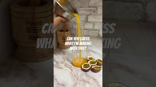 FRESH Passion Fruit Juice 😍 #puertoricanfood #caribbeanrecipes #passionfruit #passionfruitasmr