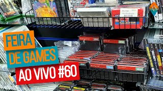 Feira de Games 🎮 AO VIVO 🔴 Gameteczone LIQUIDAÇÃO de GAMES #60