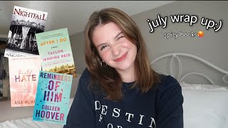 everything i read in july!! + my tbr for august