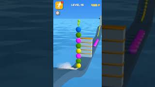 The Adrenaline Rush of Stack Rider: iOS Levels 45#shorts