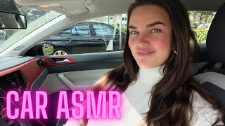 CAR ASMR | Car sounds, window cleaning & driving. No talking.