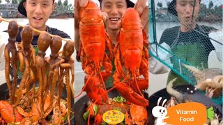 #44 FISHERMAN EAT SEAFOOD|ANH NGƯ DÂN TRÊN BIỂN ĂN HẢI SẢN TƯƠI NGON GHẸ TÔM HÙM HẤP DẪN