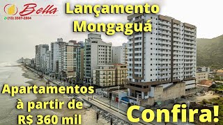 🟢Lançamento em Mongaguá. Apartamento novo com vista para o mar. 2 e 3 dormitórios.