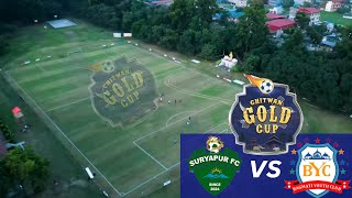 2nd Chitwan Gold Cup: Suryapur Fc, Chitwan VS Bagmati Yuwa Club, Sarlahi -LIVE !