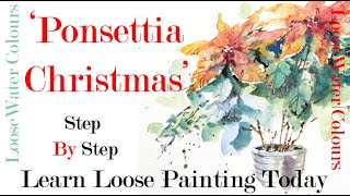 Poinsettia Christmas Painting Time!