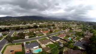 Dji Phantom 1.1 high winds before big strom