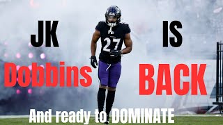 JK Dobbins Is BACK And Ready To Dominate! Baltimore Ravens News