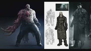 Resident Evil 2 Remake Concept Art Viewing (No Commentary)