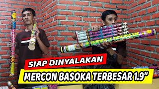 UNBOXING MERCON BASOKA TERBESAR ROMAN CANDLE 1.9 INCH