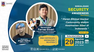 Security Awareness Jakarta Barat: Peran Ethical Hacker Community dalam Keamanan Siber di Indonesia