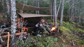 Overnight Backcountry Grouse Camp With 2 Dogs