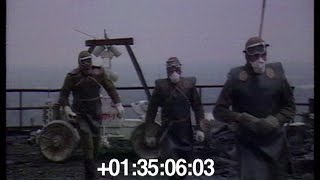 1986. На крыше ЧАЭС. Роботы "Федя", "Джокер" и табуретки на колесах.