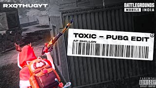 TOXIC☣️ - AP DHILLON Pubg / bgmi edit [ FREE PROJECT FILE - Link in description ] pubg velocity