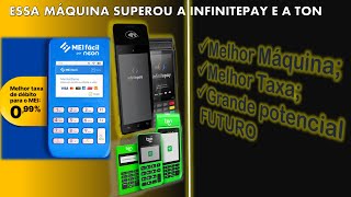 MÁQUINA DE CARTÃO MEI FÁCIL a melhor taxa do mercado!? - Ganhando da "Ton e da InfinitePay"