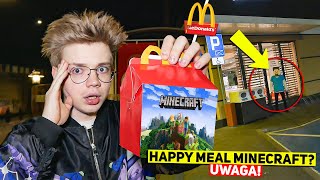 NIGDY NIE ZAMAWIAJ MINECRAFT HAPPY MEAL O 3 W NOCY! (STEVE CHCIAŁ MNIE DOPAŚĆ!!!)