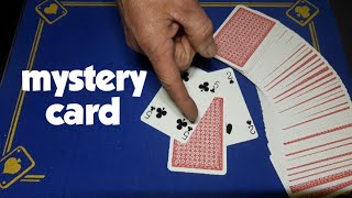 The incredible MYSTERY CARD/card trick performance