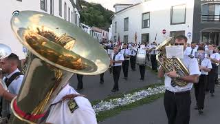 SOCIEDADE MUSICAL SAGRADO CORAÇÃO DE JESUS | PROCISSÃO DE NS MÃE DE DEUS 2024 | VILA DA POVOAÇA