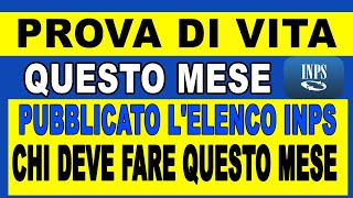 ANNUNCIATO OGGI (25/07): Nuova Regola per la Prova di Vita dell'INPS 2024 e 2025 – CHI DEVE FARLO?