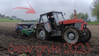 ZETOR PO RAME!? Ciężkie warunki⛰️Emisja spalin 101%💨 [Zetor 12045] Gr Krupa 🇵🇱