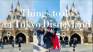 THINGS TO DO IN TOKYO DISNEYLAND