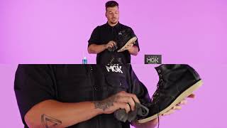 Cleaning Leather Boots with Tyler of SHOE MGK Las Vegas