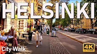 Helsinki City Walk - Beautiful and warm August