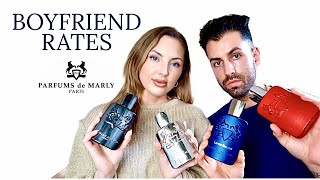 MY BOYFRIEND RATES POPULAR PARFUMS DE MARLY MEN'S FRAGRANCES Layton, Herod, Pegasus...