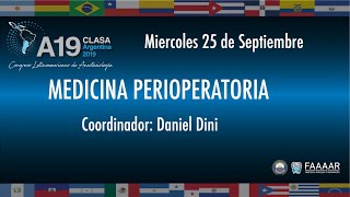 Congreso CLASA A19 - Medicina Perioperatoria