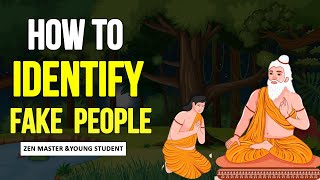 How To Identify Fake People | How To Spot a Fake Person Instantly | Buddhist Story in English