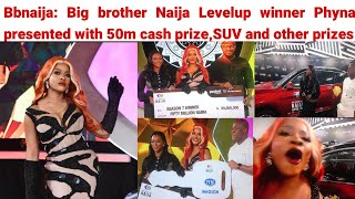 Bbnaija:A big congratulations to Phyna on her prize presentation today #bbnaija #phyna #phynabbnaija