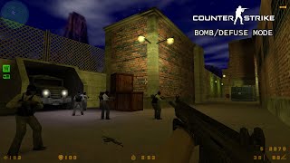 Counter-Strike 1.6 de_train_night Gameplay