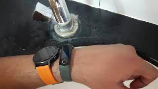 Water Proof Test Of Real Me Watch S & Honor Band 5