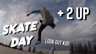 Skate Day with Shayne + 2 UP with HIS GIRLFRIEND