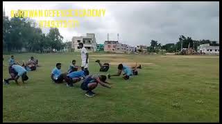 #Burdwan Defence Academy Front Rool Exercise By Ex Army Amit Das.#