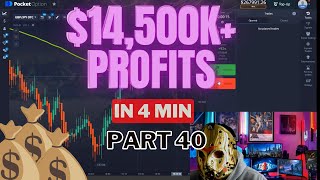 BEST BINARY OPTION STRATEGY: $14,000K PROFITS IN 4MIN PART 40